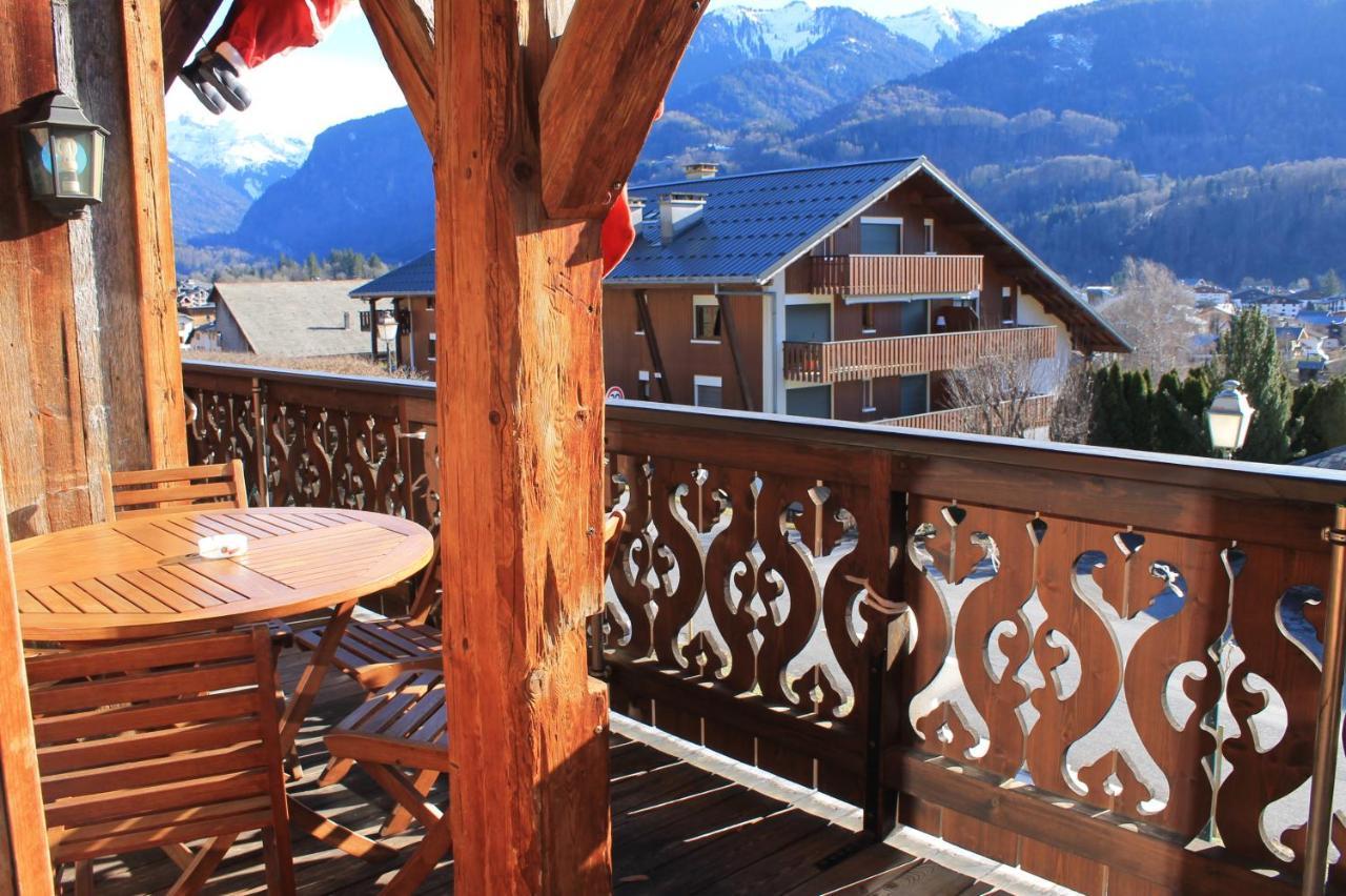 La Ferme De Sous-Lachat Samoëns Esterno foto