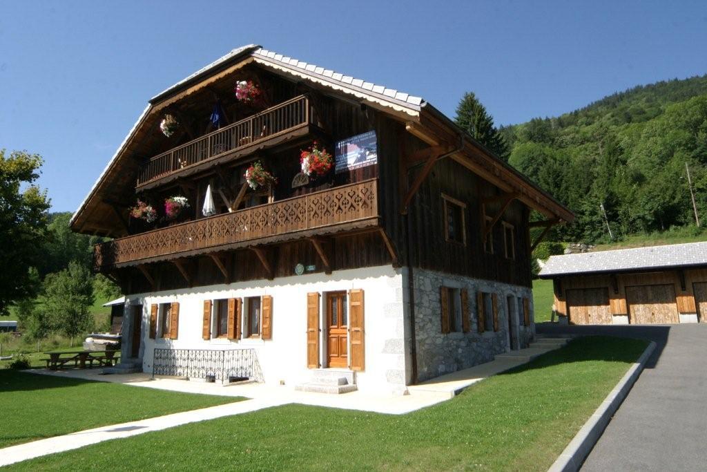 La Ferme De Sous-Lachat Samoëns Esterno foto